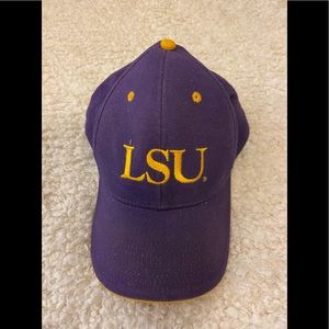 Signatures purple Louisiana state university LSU hat baseball cap